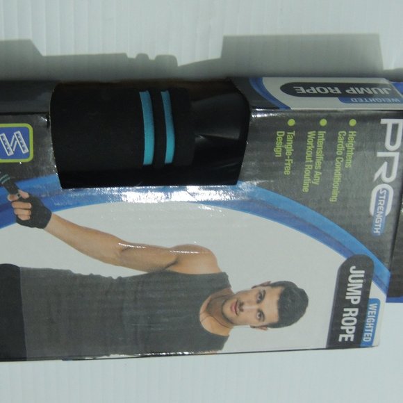 Jump Rope Weighted Strength PRO 2017 Adjustable Cardio Conditioning for Fitness - Picture 1 of 4